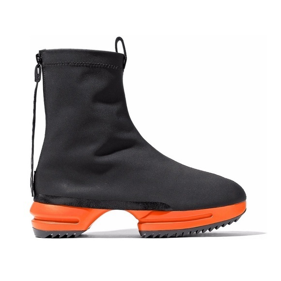 new Y-3 Two-Tone Neoprene Ankle Boot Sneakers in Black size Women’s US 7 - Picture 1 of 11